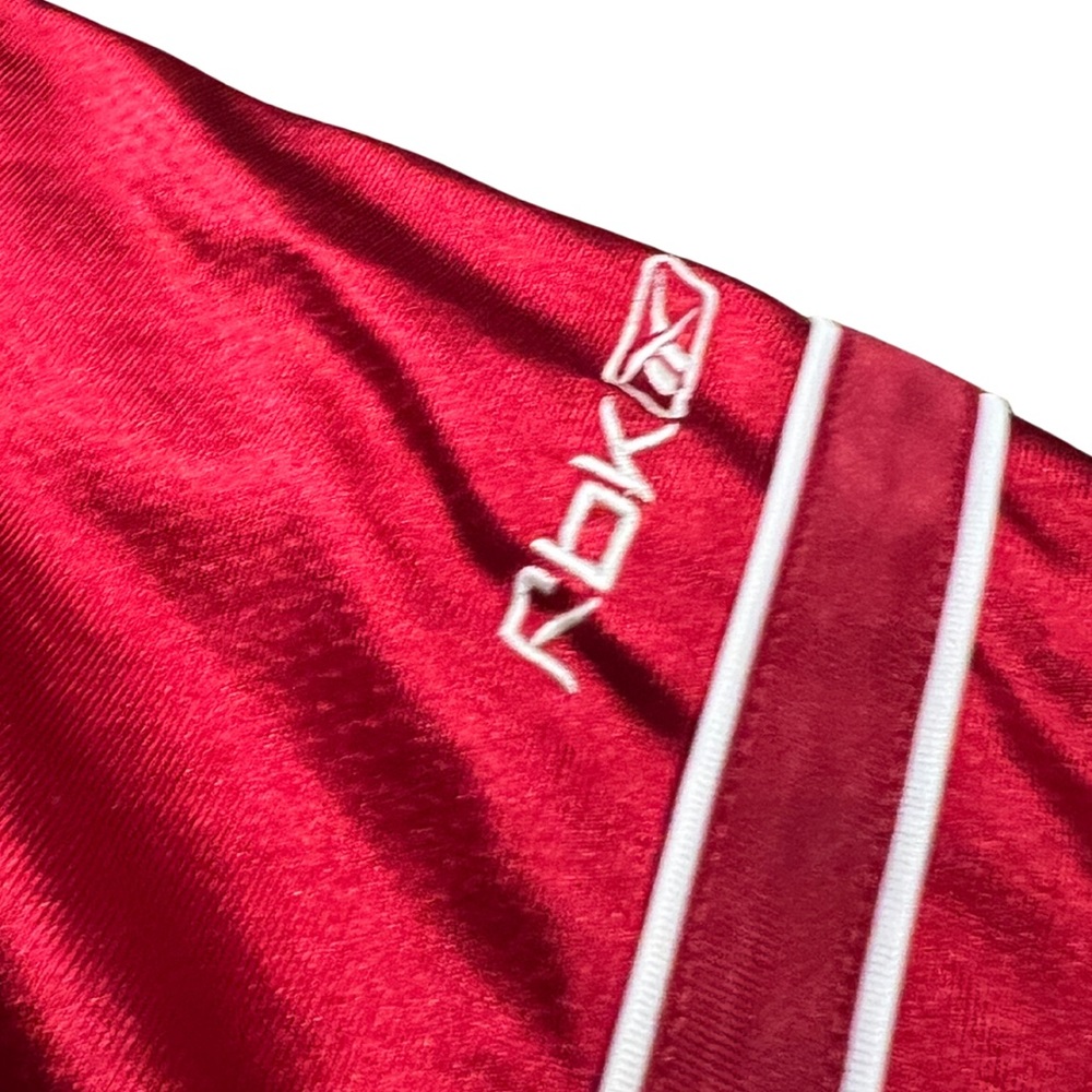 Men’s Vintage Reebok Red Basketball Shorts M | Athletic Workout - Picture 10 of 10